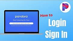 Pandora Login | Sign In | 2021