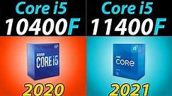 i5-10400F vs. i5-11400F | How Much Performance Difference?