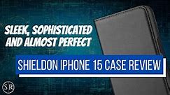 Shieldon iPhone 15 Pro Max Wallet Folio Case Review