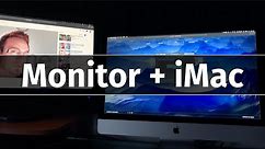 How to Connect iMac to Monitor | use external monitor as a second screen for iMac Pro