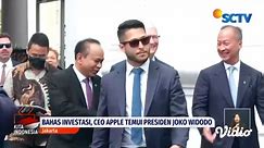 Bahas Investasi, Bos Apple Tim Cook Temui Presiden Joko Widodo di Istana Negara | Liputan 6