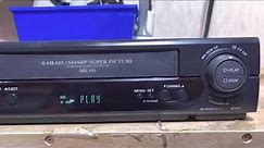 Sharp VCR