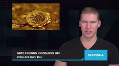 Bitcoin Plunges Below $39,000 Amid GBTC Share Exodus Speculations