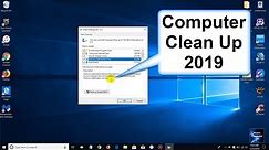 How to Clean your Computer 2019 - Faster Laptop Speed - Free Windows Apps