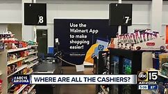 Where are all of the cashiers?