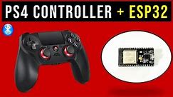 How to use PS4 Controller with ESP32 🎮| Major issues solved 👍🏻