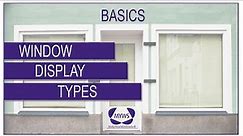 VISUAL MERCHANDISING BASICS #1: The 3 Types of Shop Window Display
