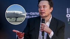 Elon Musk Takes Aim At Delta Air Lines