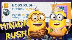 Minion Rush BOSS RUSH MISSIONS Cro-Minion and Scout and Knight in minions game walkthrough gameplay