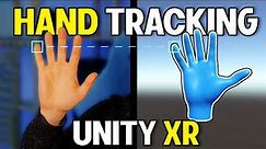 Hand Tracking with Unity XR Interaction Toolkit