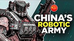 China Builds Giant Walking Military Robot