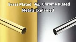Brass Plated Vs. Chrome Plated Metals Explained | Mondoro