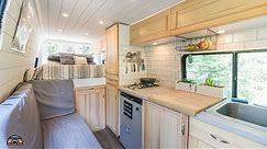 Gorgeous DIY Sprinter Camper Van - $8k Interior Build Tiny House