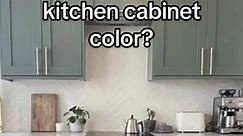 Could this be the perfect kitchen cabinet paint color you’ve been searching for ? Or maybe for bathroom vanity or even laundry room. I have to admit I love our #allinonepaint paint colors SPRUCE & ENVY individually…but mixed together this color is 🔥 ! Would you paint your cabinets with this color mix? #heirloomtraditionspaint #paintcolors #cabinetpainting #kitcheninspo #kitchencolors #uglykitchenremodel #kitchenremodeling #womenwhodiy #kitchenreno