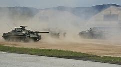 A Final Performance by the Type 74 tanks