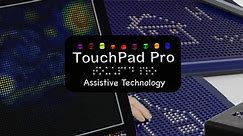 The TouchPad Pro Tactile Display - The true 'iPad for the Blind.'