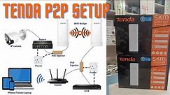 How to setup Tenda O3 P2P Device, Full Setup Tenda 03 wireless point to point configuration in hindi
