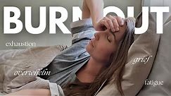 PRODUCTIVITY VS. BURNOUT | a vulnerable vlog, navigating life when it's hard, how & where i've been