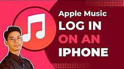 How to Login Apple Music on iPhone !