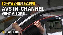 How to Install AVS In-Channel Vent Visors on a 2019 GMC/Chevy Truck