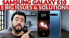 Samsung Galaxy S10 5 Big Issues & How To Fix Them - YouTube Tech Guy