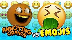 Annoying Orange vs Emojis!