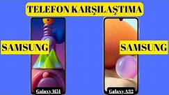 Telefon karşılaştırma: Samsung Galaxy M51 vs Samsung Galaxy A32 (128 GB)