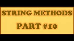String Methods in Java (part 10) | (split)