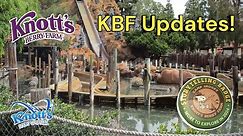 Knott's Berry Farm Updates! Camp Snoopy, Ride Refurbs, Log Ride ,Scary Farm & More! 4-23-24