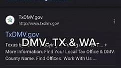 #dmv #licenses #Texas & #Washington- both have #realid for their #license- very different #requirements- obviously-