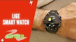 LIGE Smart Watch Review, Manual | LIGE LIGE Smart Watch for Men, Bluetooth Calls Voice Chat