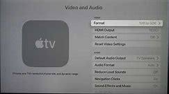 How to Reset Video Settings on APPLE TV 4K - Restore Video Defaults on Apple TV 4K 2021