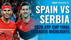 Nadal & Spain vs Djokovic & Serbia | ATP Cup 2020 Final: Extended Highlights