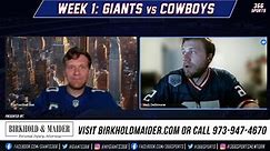 LIVE: Giants vs Cowboys