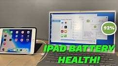 How to Check ANY iPad’s Battery Health 🔋