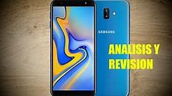 Analisis y revision Samsung J6 plus