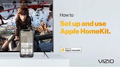 VIZIO Support/SmartCast™ | How to Set up and use Apple HomeKit