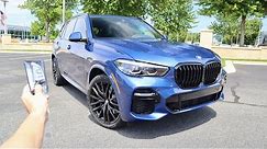 2022 BMW X5 xDrive40i M Sport: Start Up, Walkaround, POV, Test Drive and Review