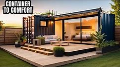 2 bedroom Shipping Container House with roof terrace