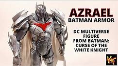 DC Multiverse AZRAEL BATMAN ARMOR (Silver) 7-inch figure from Batman: Curse Of The White Knight