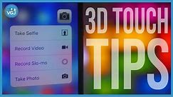 30 Top 3D Touch Tips for iPhone 7 and iOS 10