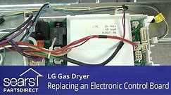How to Replace an LG Gas Dryer Electronic Control Board