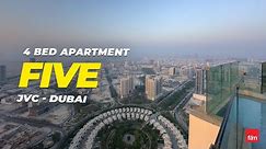 Spacious 4 Bed Apartment in Five, JVC - Dubai