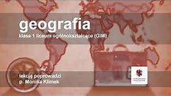 Geografia - klasa 1 LO (Gim). Budowa geologiczna Polski