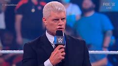 Cody Rhodes Pays Tribute to Terry Funk - WWE SmackDown 8/25/2023