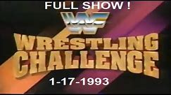 WWF WRESTLING CHALLANGE 1- 17- 92