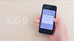 iOS 9 на iPhone 4S