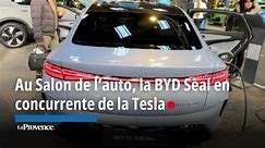 Au Salon de l'automobile marseillais, la BYD Seal en concurrente de la Tesla - Vidéo Dailymotion