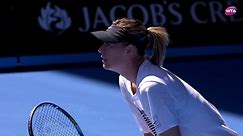 WTA: Sharapova practices