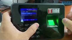 How To Factory Reset For Fingerprint Time Attendance TIMI FP-2 Default Setting